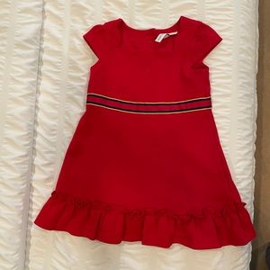 Janie and Jack Ponte dress with ribbon detail